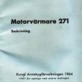 Mer information om "Motorvärmare 271 - Beskrivning"