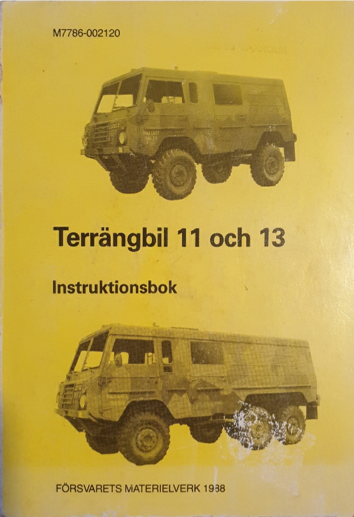 Instruktionsbok Tgb 11 och 13