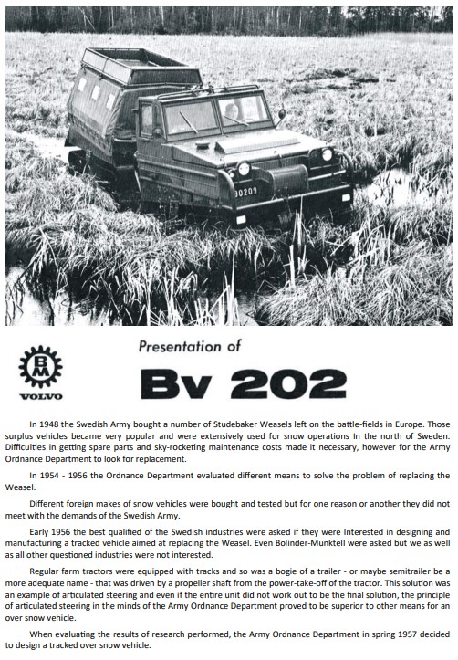Presentation of Bv 202 - In English
